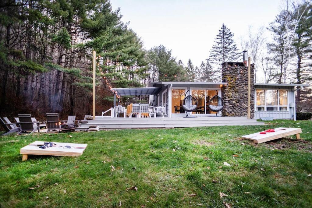 Prattvilla -Catskill -Mountain Escape 5 Bedroom ,3 Bath With Hot Tub Prattsville Exterior foto